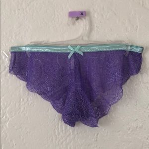 NWT Purple Lace Panty.